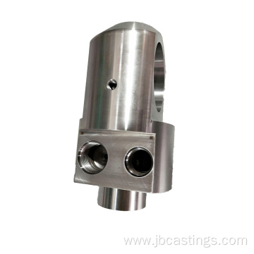 Machined Steel Hydraulic Cylinder Rod Eye Part